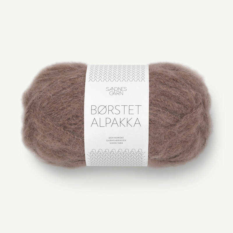 Sandnes Børstet Alpakka 3161 Acorn