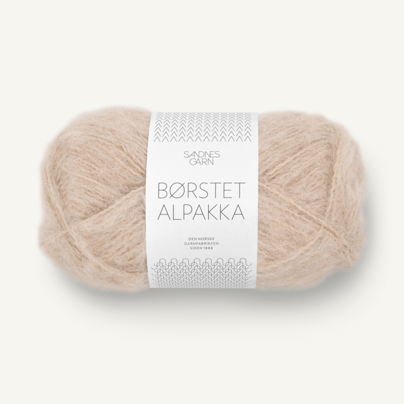 Sandnes Børstet Alpakka 3021 Beige