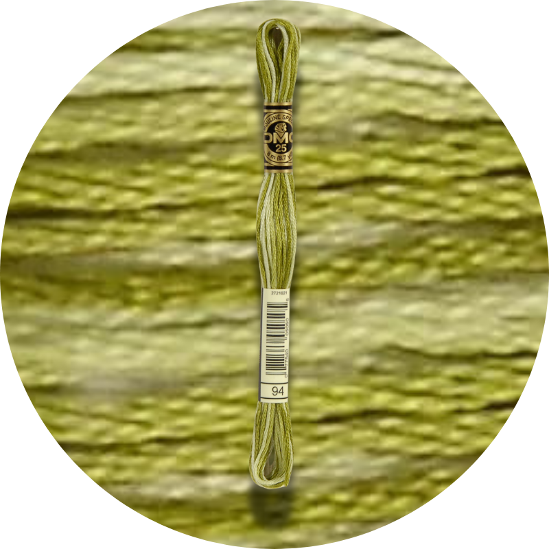 DMC Mouliné Spécial 25 Embroidery Thread, Colour Changing 0094