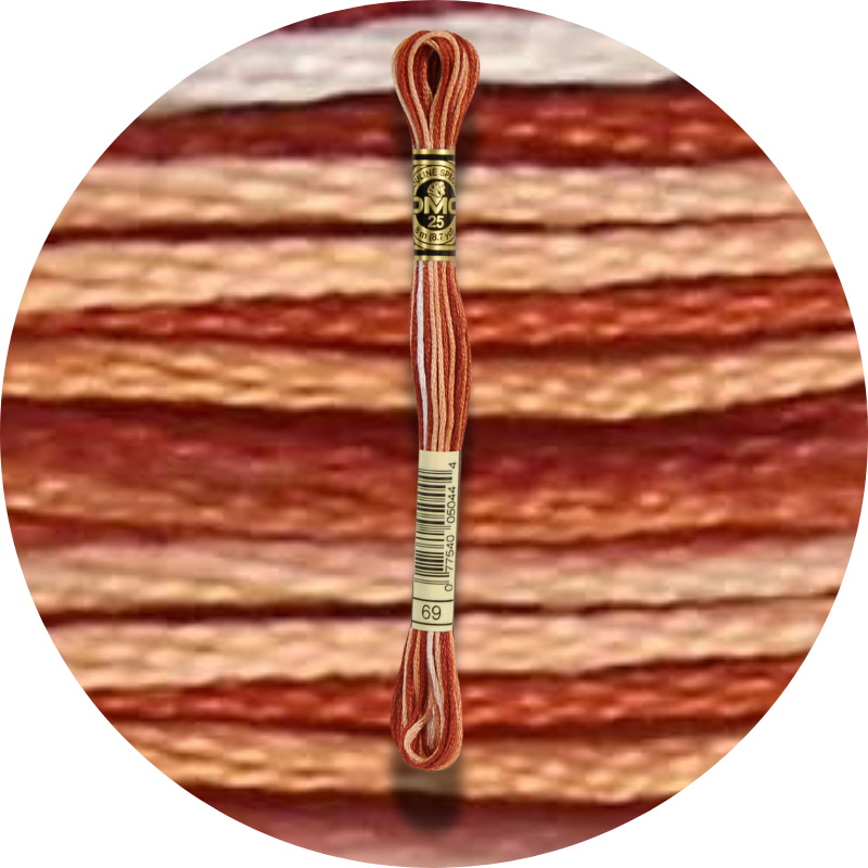 DMC Mouliné Spécial 25 Embroidery Thread, Colour Changing