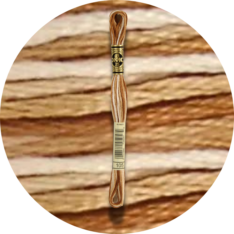 DMC Mouliné Spécial 25 Embroidery Thread, Colour Changing