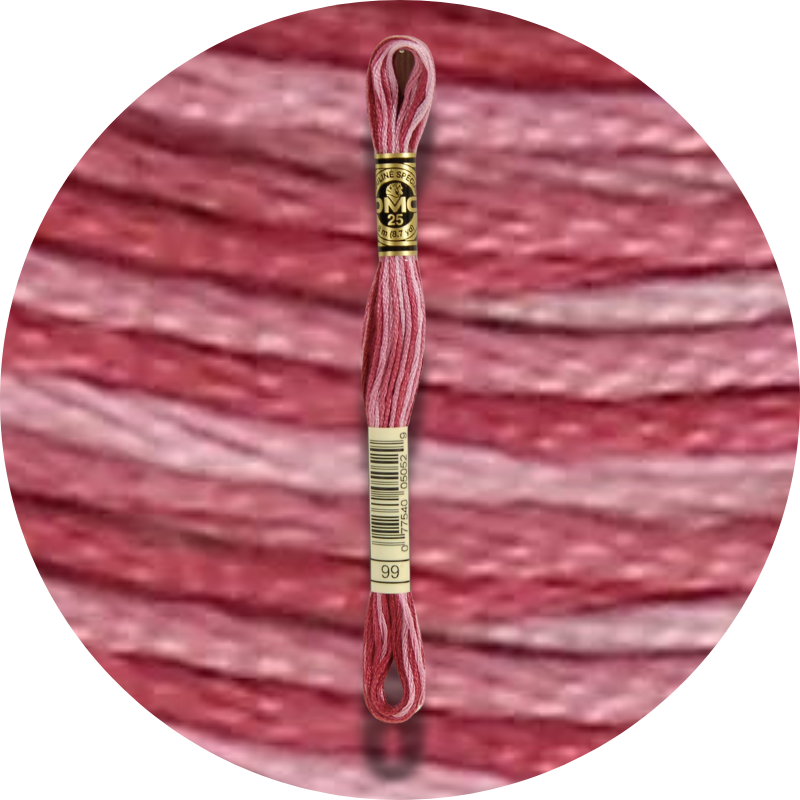 DMC Mouliné Spécial 25 Embroidery Thread, Colour Changing