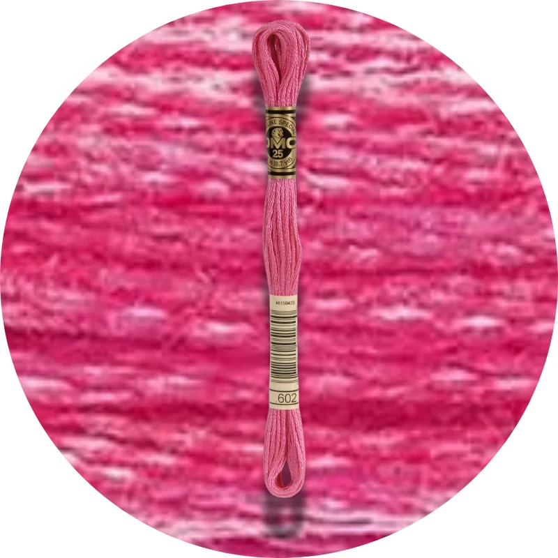 DMC Mouliné Spécial 25, Red/Yellow/Orange Shades 0602