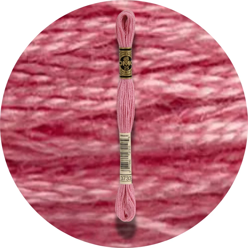 DMC Mouliné Spécial 25, Red/Yellow/Orange Shades 3733