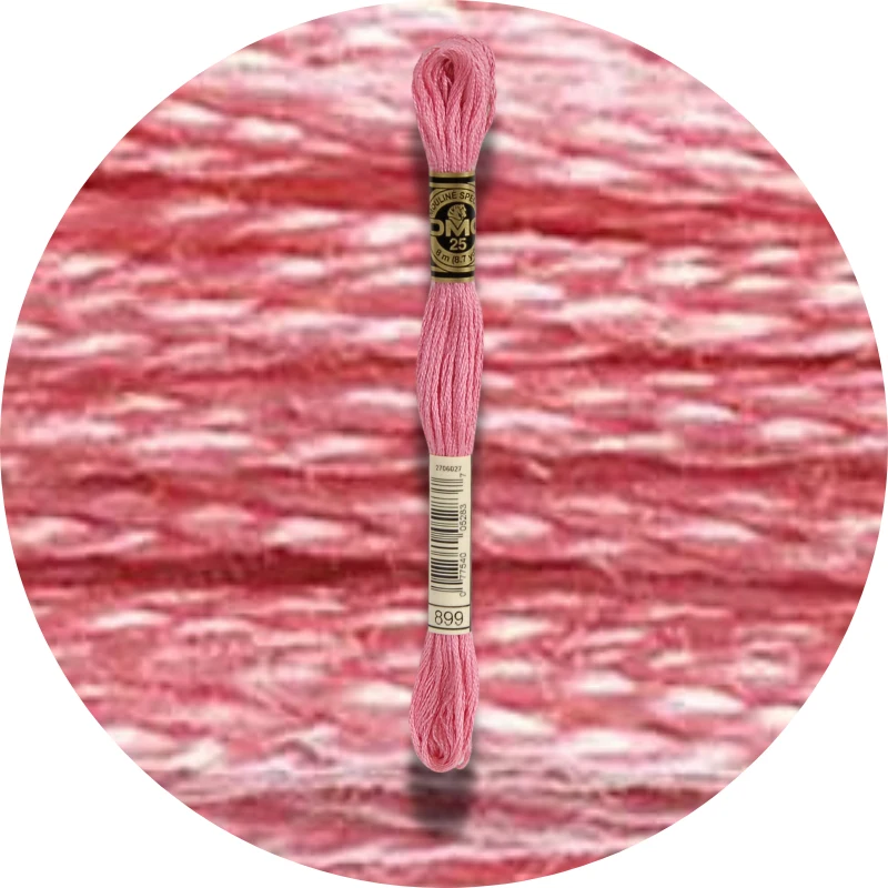 DMC Mouliné Spécial 25Red/Yellow/Orange Shades → 0899