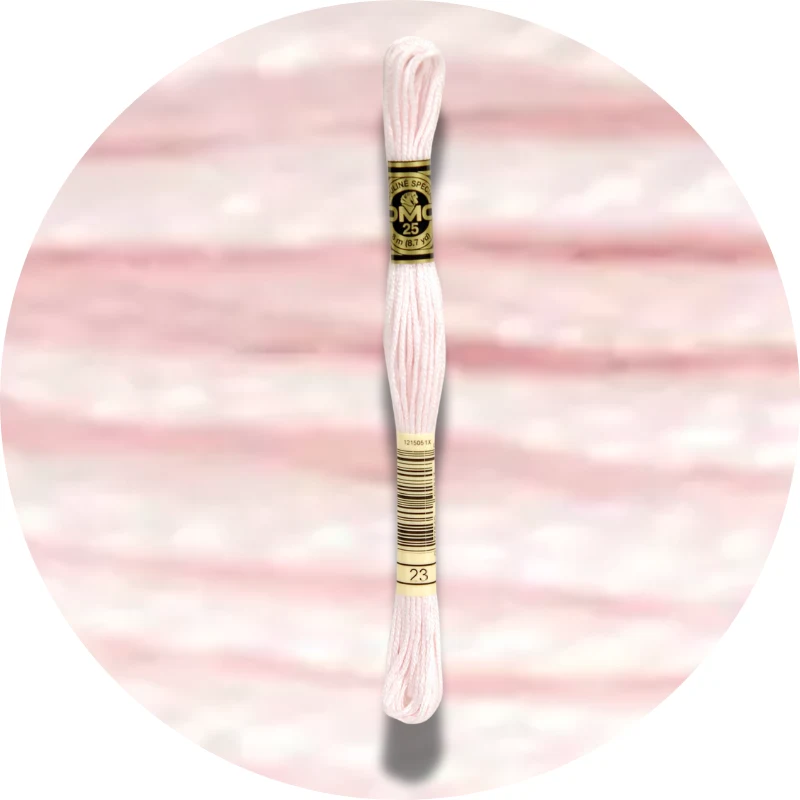 DMC Mouliné Spécial 25, Red/Yellow/Orange Shades 0023
