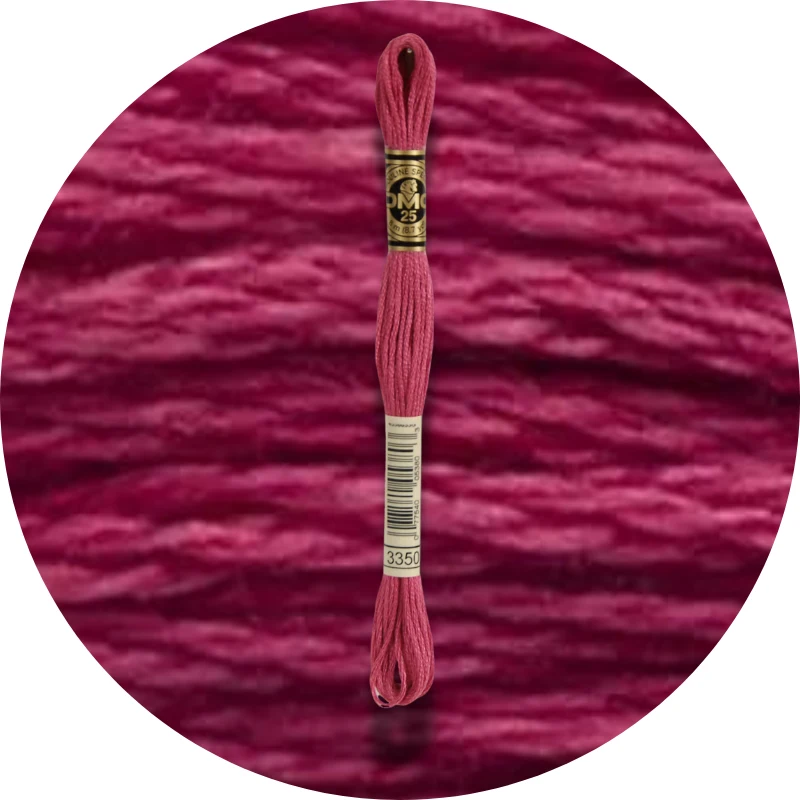 DMC Mouliné Spécial 25, Red/Yellow/Orange Shades 3350