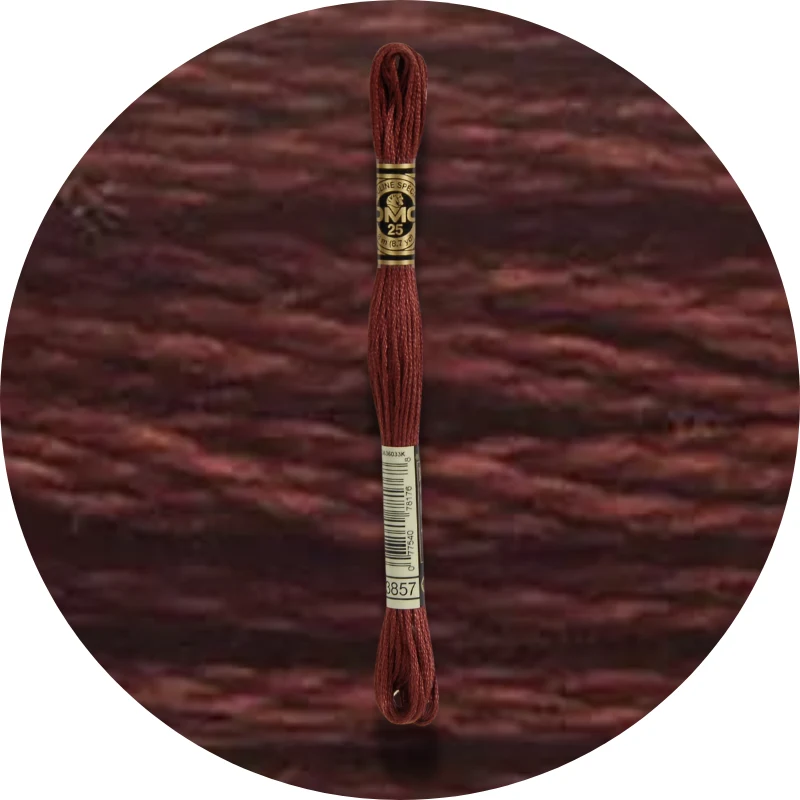 DMC Mouliné Spécial 25, Red/Yellow/Orange Shades 3857