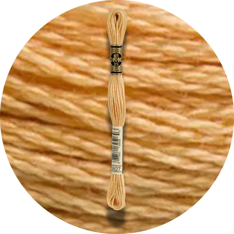DMC Mouliné Spécial 25, Red/Yellow/Orange Shades 3827