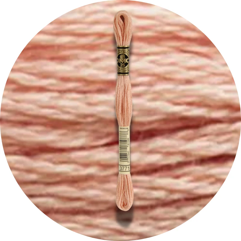DMC Mouliné Spécial 25, Red/Yellow/Orange Shades 3771