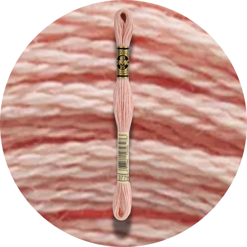 DMC Mouliné Spécial 25, Red/Yellow/Orange Shades 3779