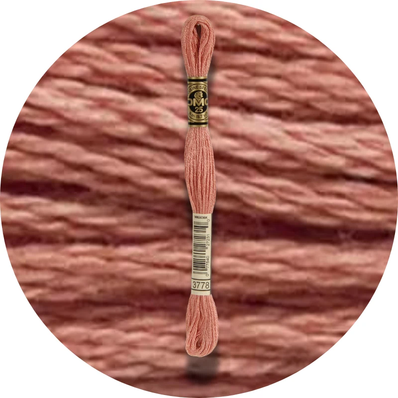 DMC Mouliné Spécial 25, Red/Yellow/Orange Shades 3778
