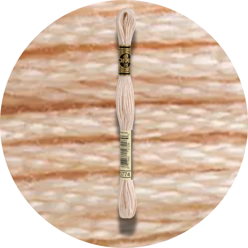 DMC Mouliné Spécial 25, Red/Yellow/Orange Shades 3774