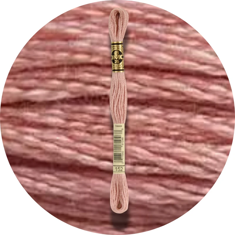 DMC Mouliné Spécial 25, Red/Yellow/Orange Shades 0152