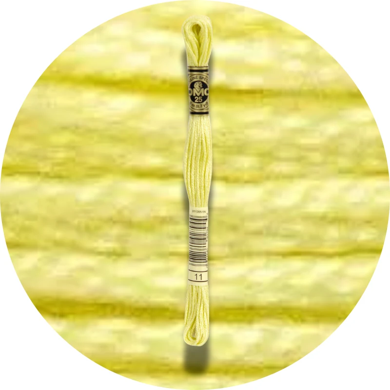 DMC Mouliné Spécial 25, Red/Yellow/Orange Shades 0011