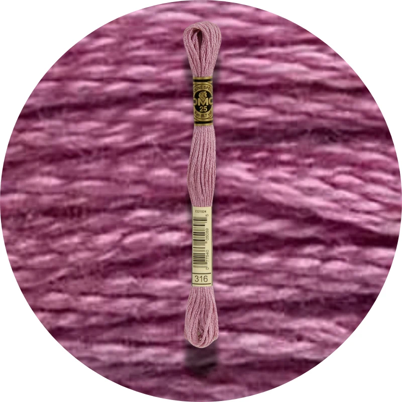 Mouliné Spécial 25, Blue/Purple 0316