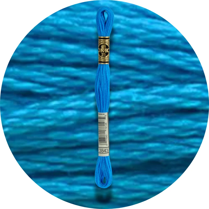 Mouliné Spécial 25, Blue/Purple 3843