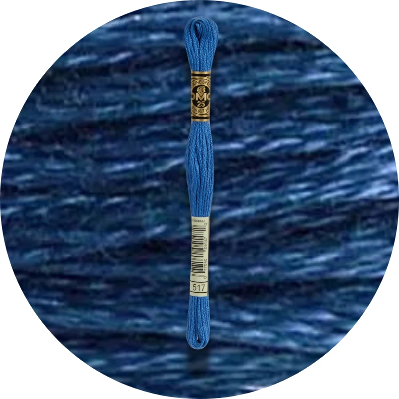 Mouliné Spécial 25, Blue/Purple 0517