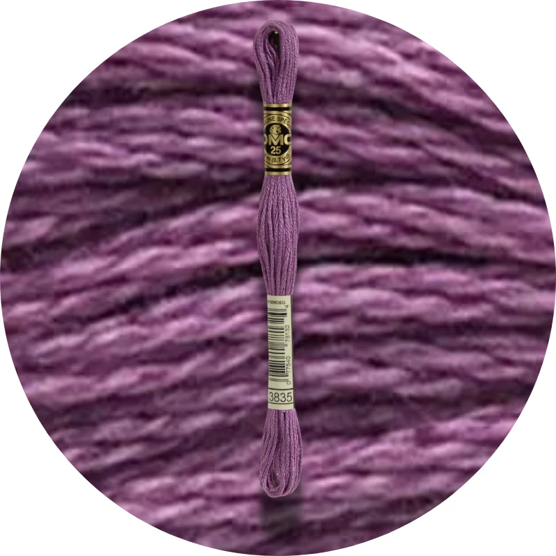 Mouliné Spécial 25, Blue/Purple 3835