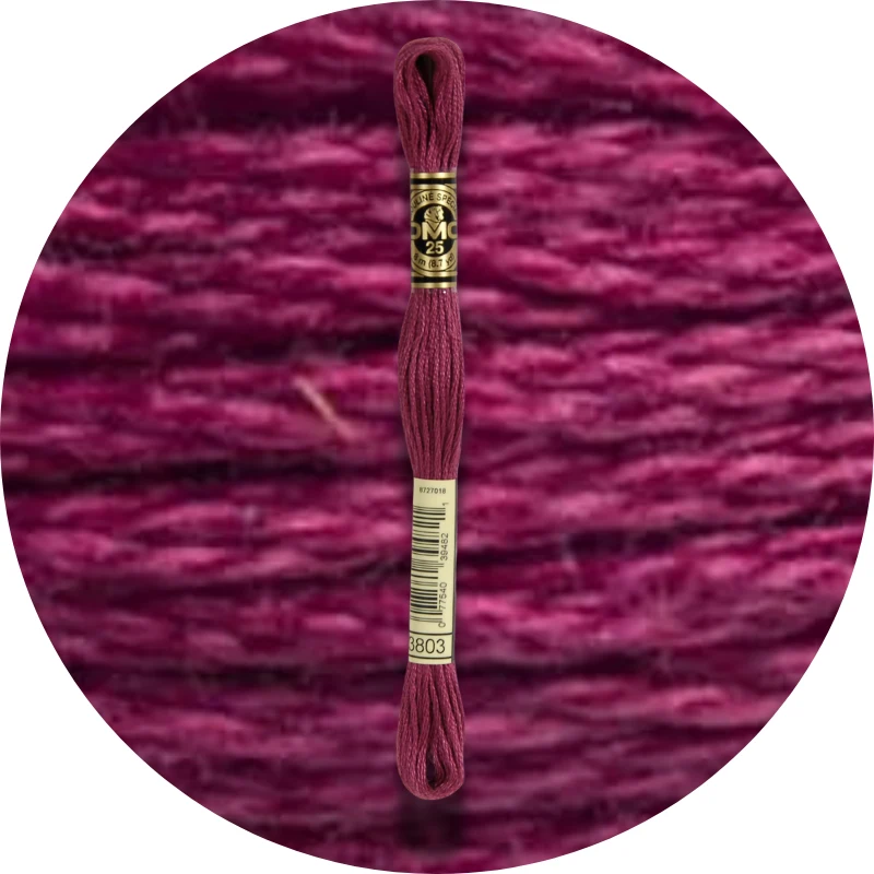 Mouliné Spécial 25, Blue/Purple 3803