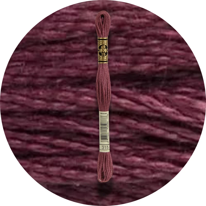 Mouliné Spécial 25, Blue/Purple 0315