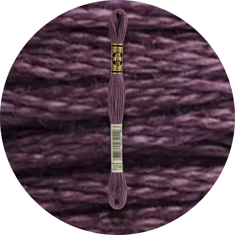 Mouliné Spécial 25, Blue/Purple 3740