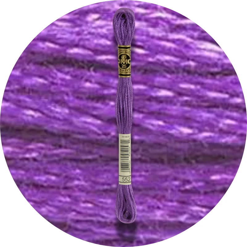 Mouliné Spécial 25, Blue/Purple 0552