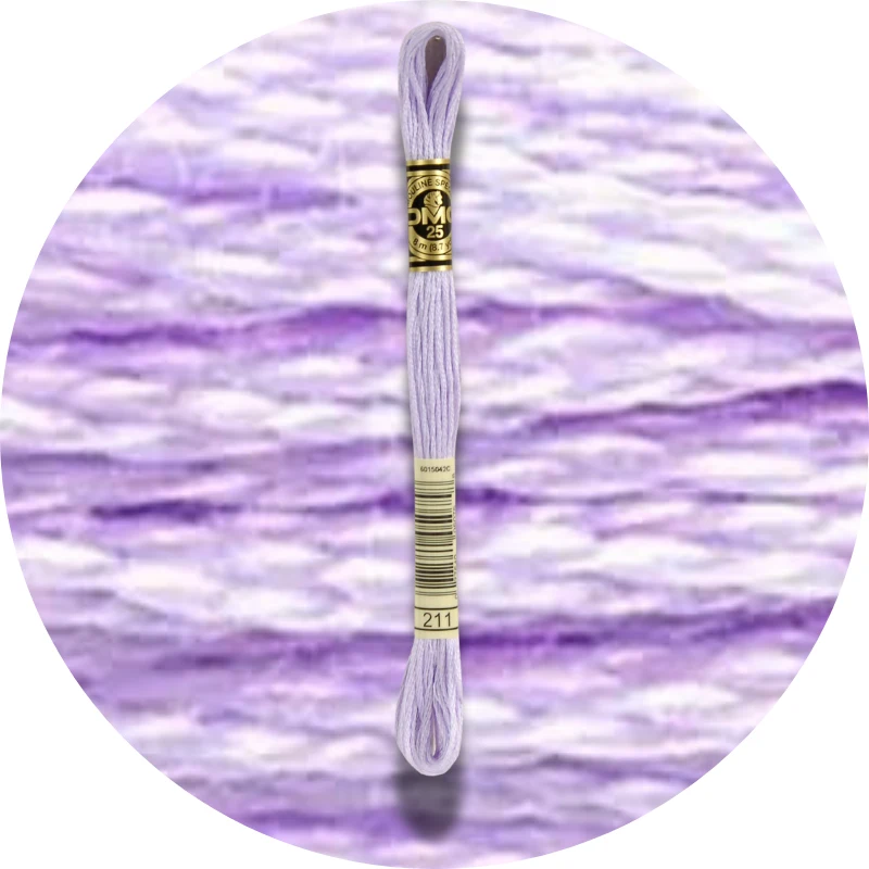 Mouliné Spécial 25, Blue/Purple 0211