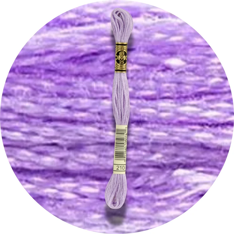 Mouliné Spécial 25, Blue/Purple 0210