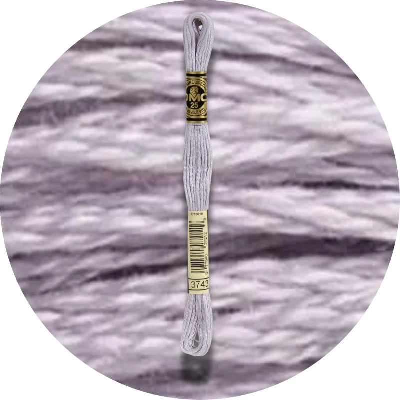 Mouliné Spécial 25, Blue/Purple 3743