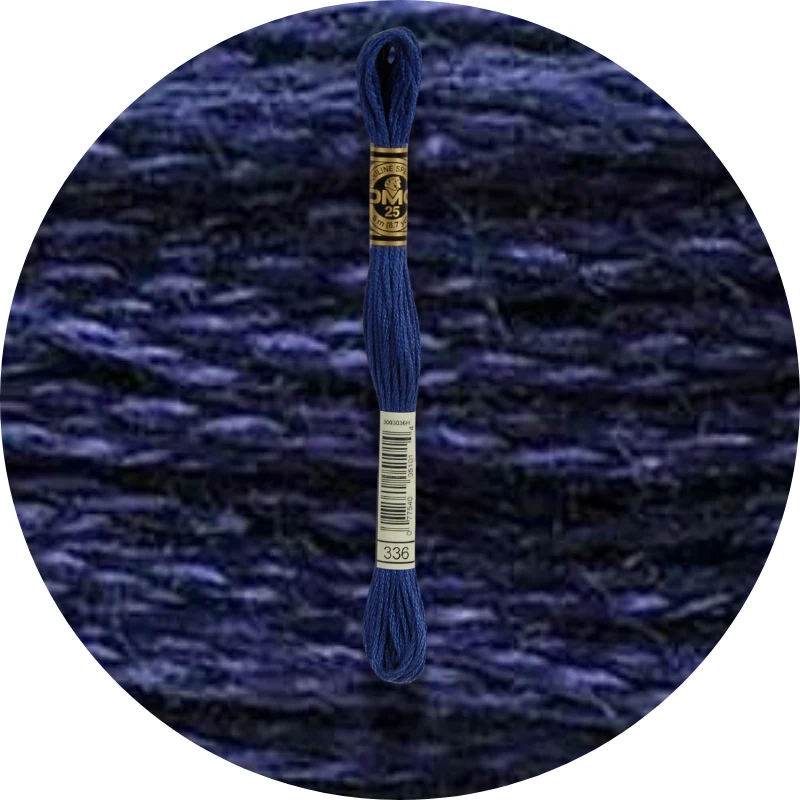 Mouliné Spécial 25, Blue/Purple 0336