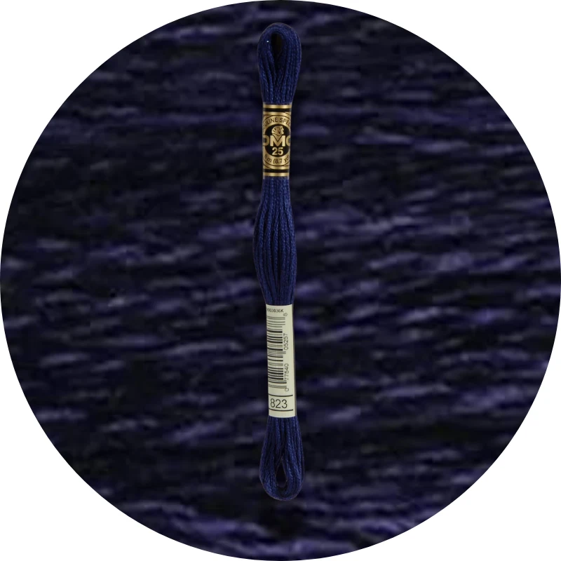 Mouliné Spécial 25, Blue/Purple 0823