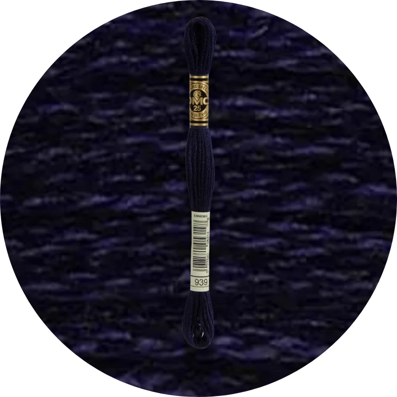 Mouliné Spécial 25, Blue/Purple 0939