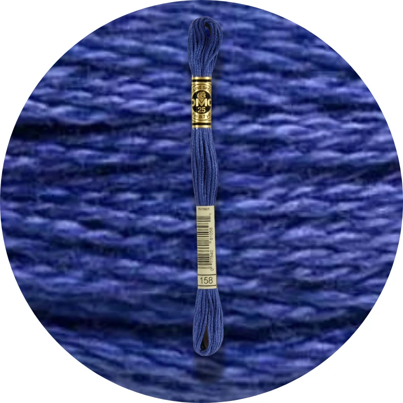 Mouliné Spécial 25, Blue/Purple 0158