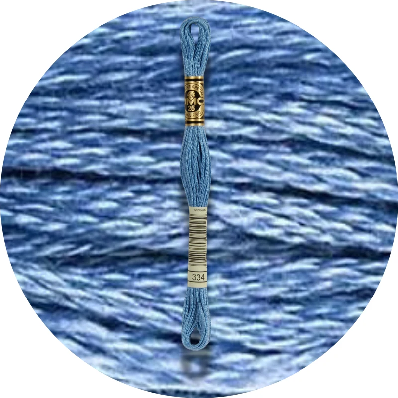 Mouliné Spécial 25, Blue/Purple 0334