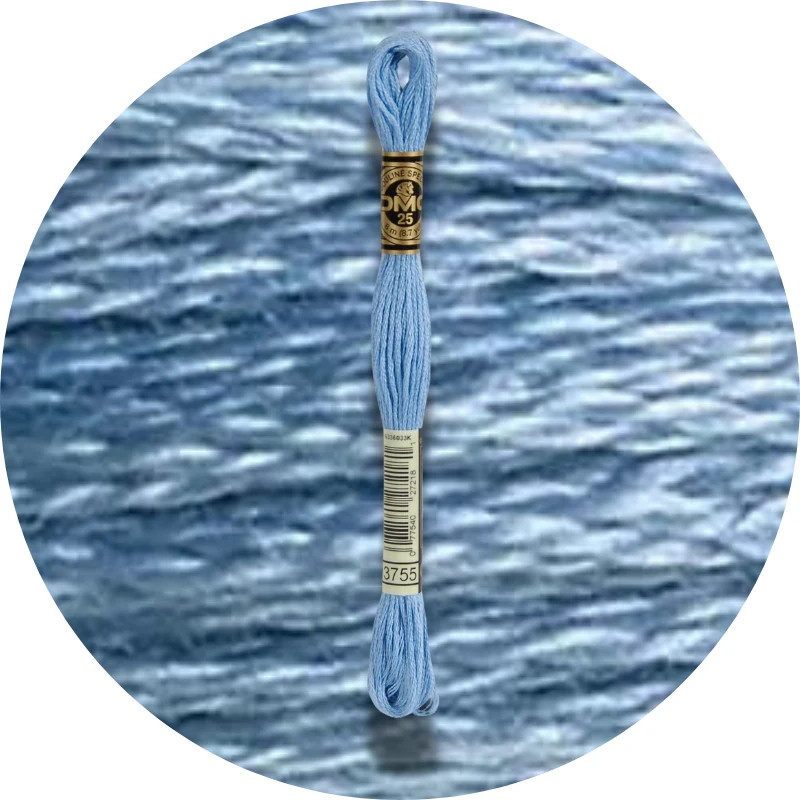 Mouliné Spécial 25, Blue/Purple 3755