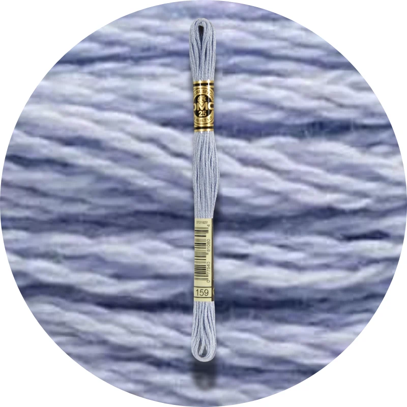 Mouliné Spécial 25, Blue/Purple 0159