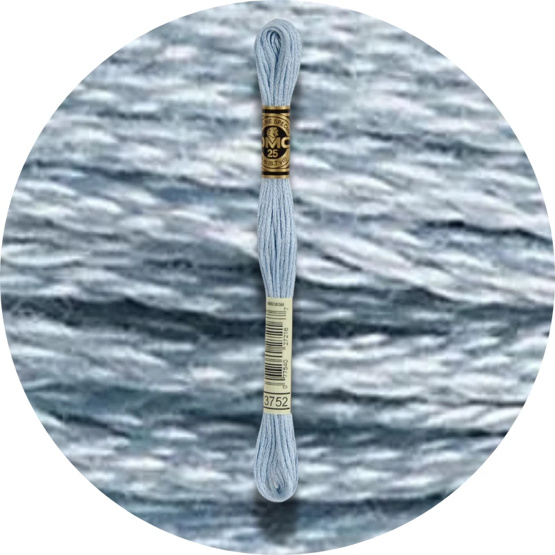 Mouliné Spécial 25, Blue/Purple 3752