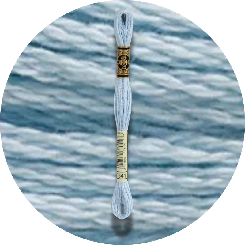 Mouliné Spécial 25, Blue/Purple 3841