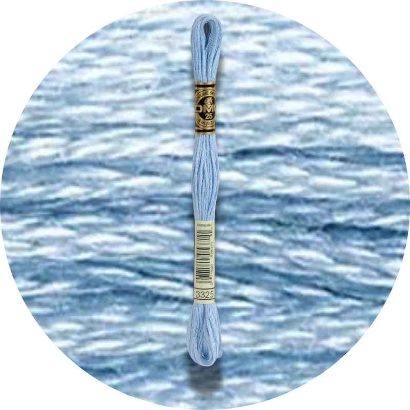 Mouliné Spécial 25, Blue/Purple 3325