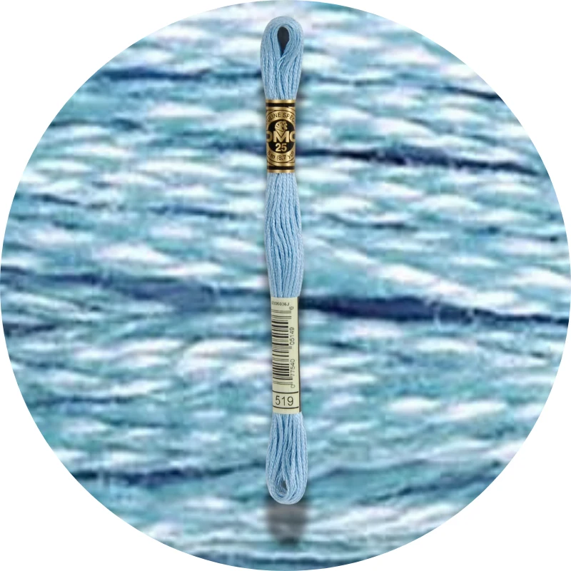 Mouliné Spécial 25, Blue/Purple 0519