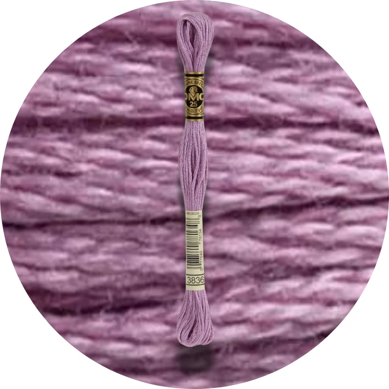 Mouliné Spécial 25, Blue/Purple 3836