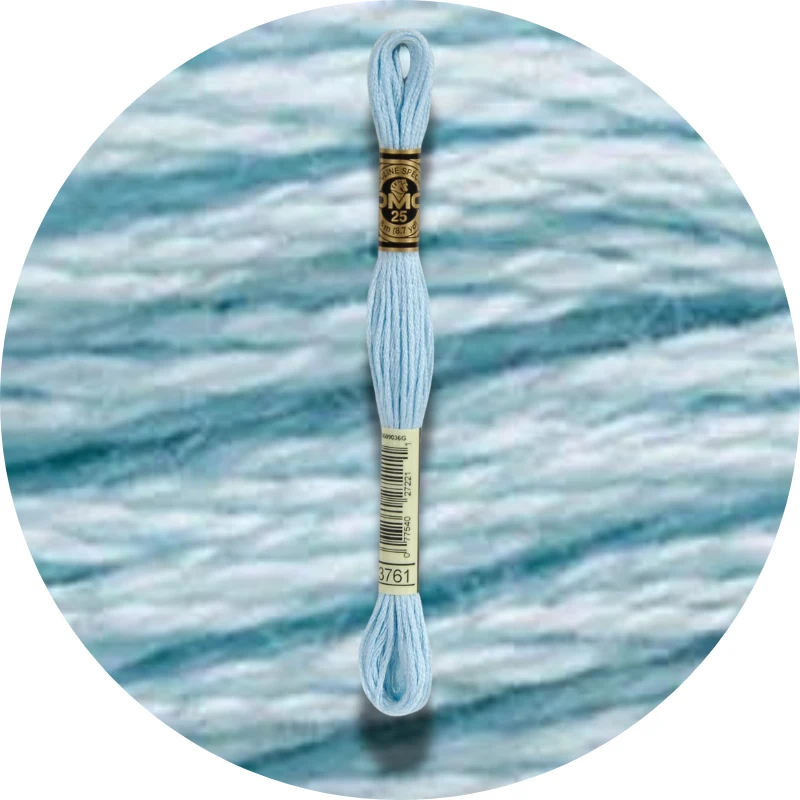 Mouliné Spécial 25, Blue/Purple 3761