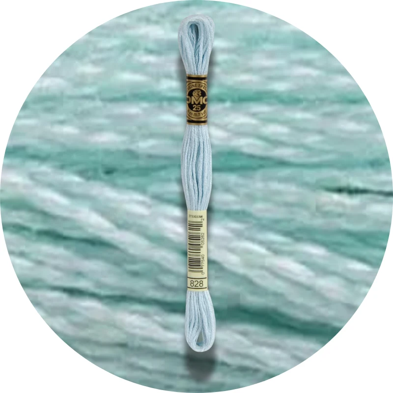 Mouliné Spécial 25, Blue/Purple 0828