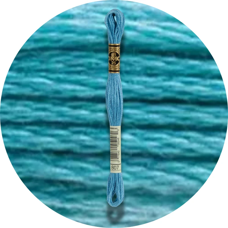 Mouliné Spécial 25, Blue/Purple 0807