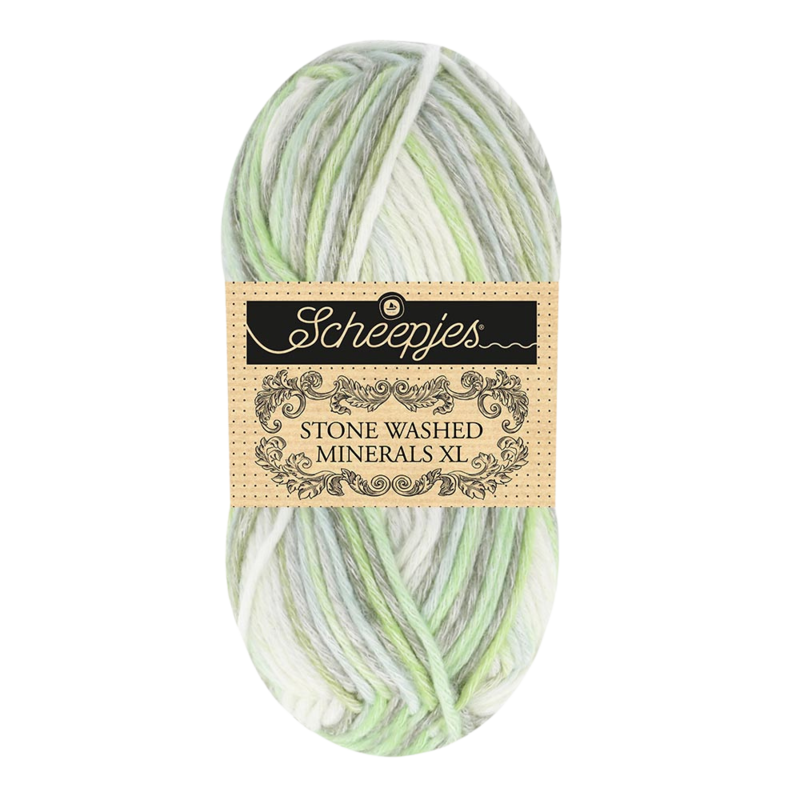 Scheepjes Stone Washed Minerals XL 916 Peridot Oasis