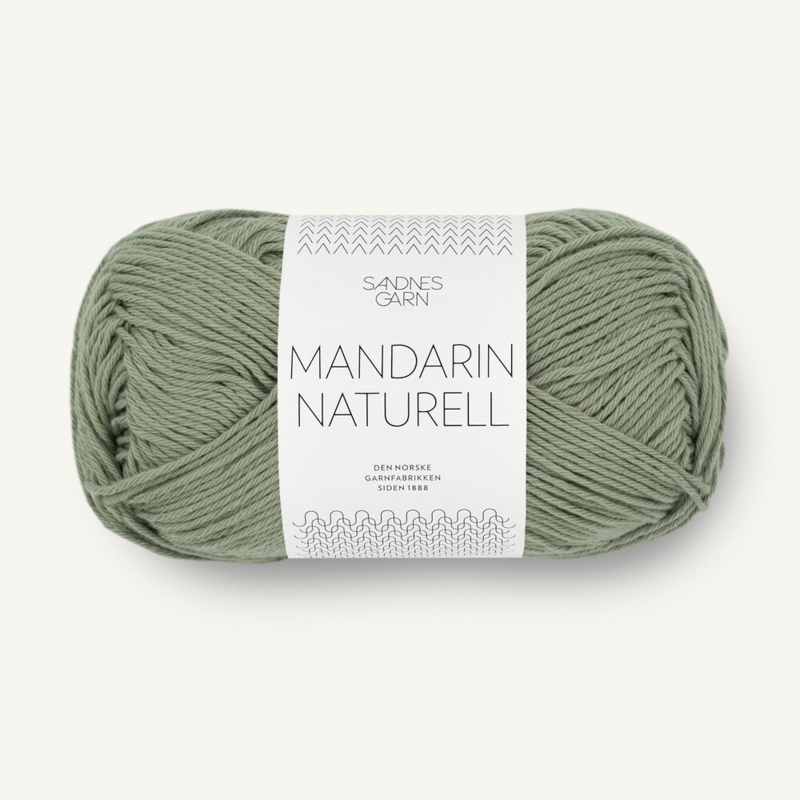 Sandnes Mandarin Naturell 9041 Dusty Light Green