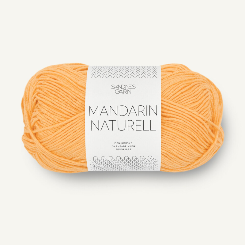 Sandnes Mandarin Naturell 2206 Yellow