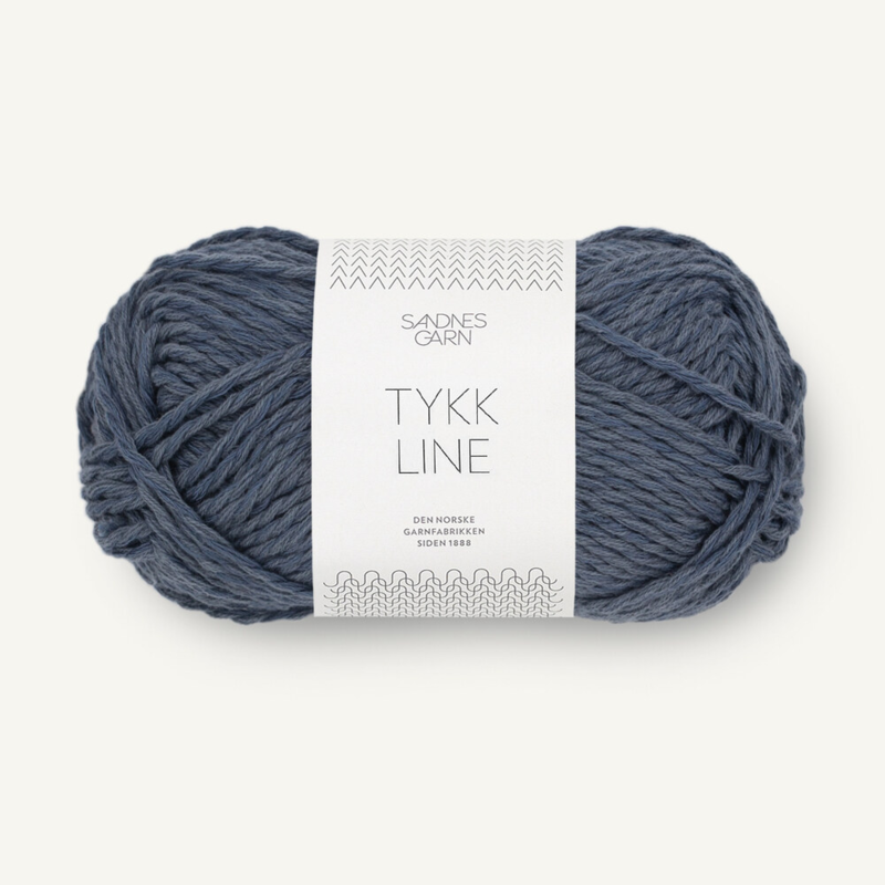 Sandnes Tykk Line 6061 Dark Grey Blue