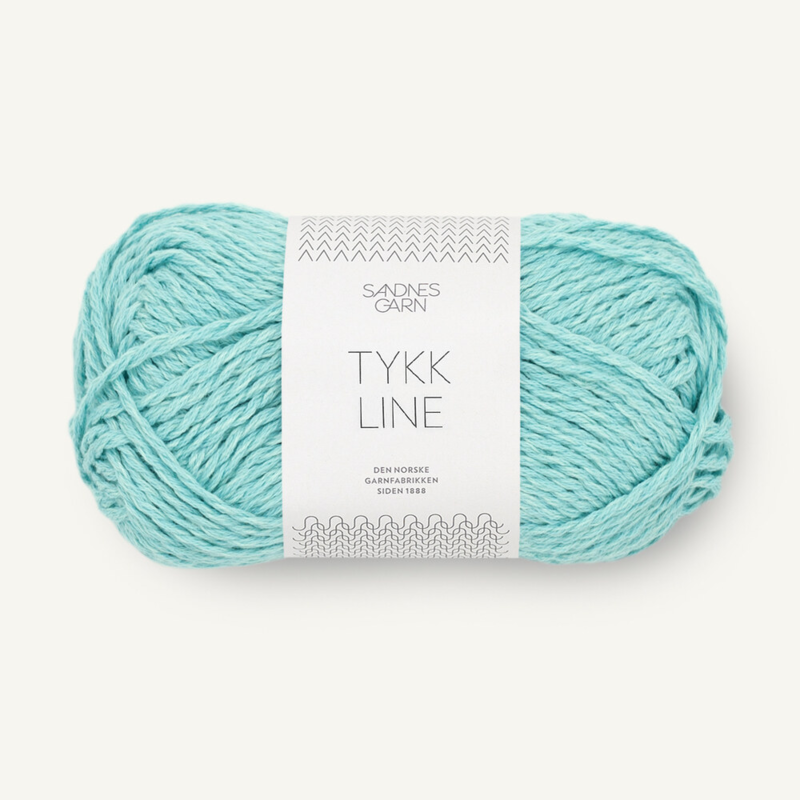 Sandnes Tykk Line 7213 Blue Turquoise